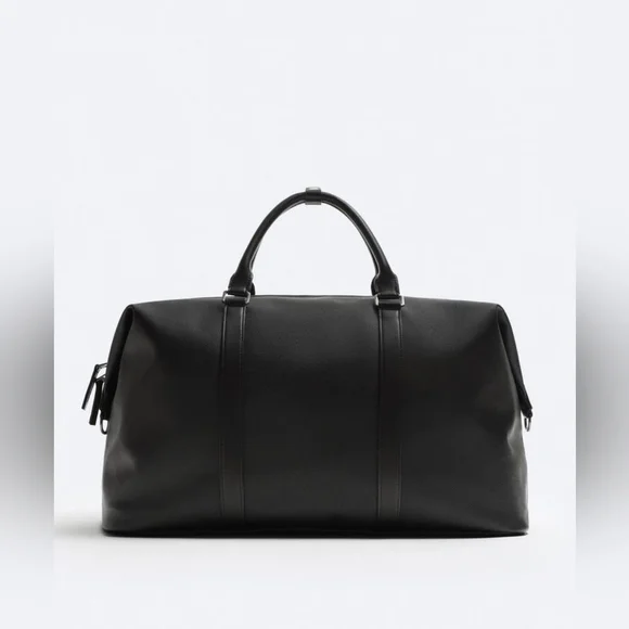 ZARA EMBOSSED DUFFLE BAG - Main Image